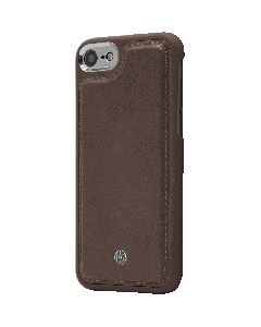 N300 Magnetisk Skal Walnut Dark Brown Smooth  - iPhone 6/7/8/SE