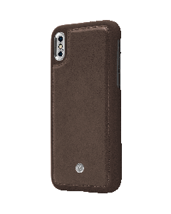 N300 Basic Walnut Dark Brown Smooth Silver iPhone X/XS
