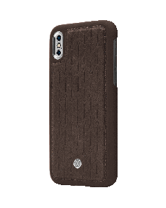 N300 Walnut Dark Brown Signature Silver iPhone XR
